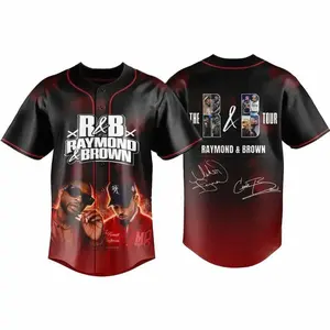 R&B Vibes 2026 Baseball Jersey – Classic Concert Fan Tee