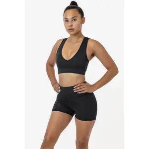 RPL056 - Poly Interlock V-Neck Sport Top