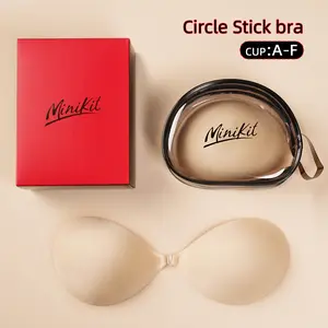 Minikit Circle Magic StickyBra Fashion comfortable seamless invisible adhesive bras Womenswear straplessbra Basic Minimalist