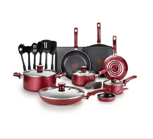 T-Fal Essentials 20-pc. Nonstick Cookware Set