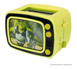Uncanny Shrek TV 2-Slice Toaster