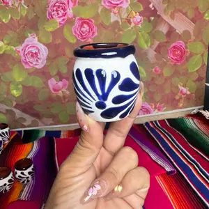 Engove tequilero cielito lindo Tarrito color azul cobalto