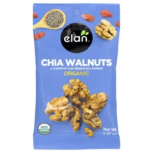 Elan Organic Chia Walnuts, 1.27 oz