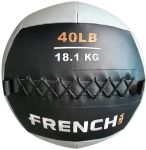 French Fitness Soft Medicine Wall Ball 40 lb (New)