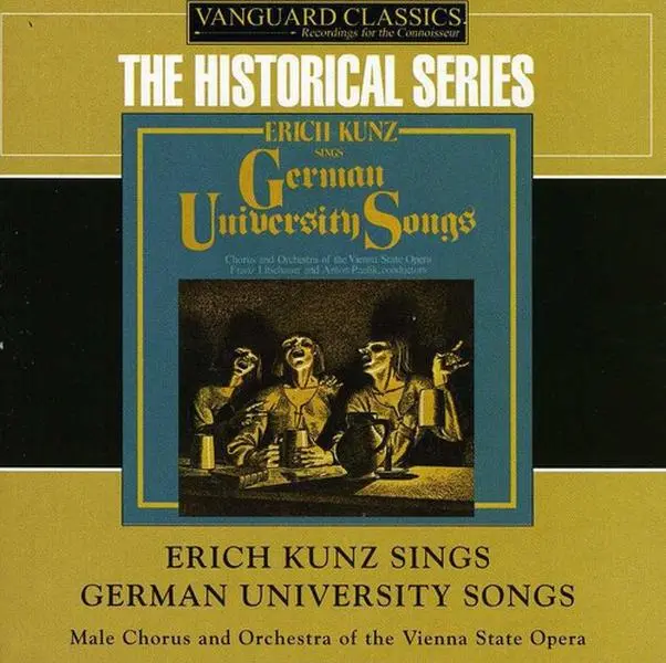 Erich Kunz - Erich Kunz Sings German University Songs  [COMPACT DISC - CD] Brilliant Box