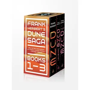 Frank Herbert's Dune Saga 3-Book Boxed Set: Dune, Dune Messiah, and Children of Dune -- Frank Herbert - Mass Market Paperbound