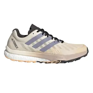 adidas Womens Terrex Speed Ultra Trail Trail Running Sneakers Shoes - Beige