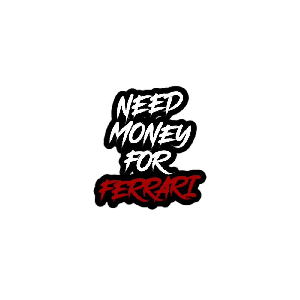 Need Ferrari Sticker