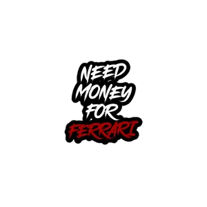 Need Ferrari Sticker