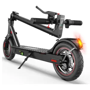 iScooter i8 Electric Scooter for Adults, 12 Miles Long Range, 16 Mph Top Speed, Portable Commuting Electric Scooter with Cruise Control, Double Braking Systems Escooter for Foldable Adults and Teens