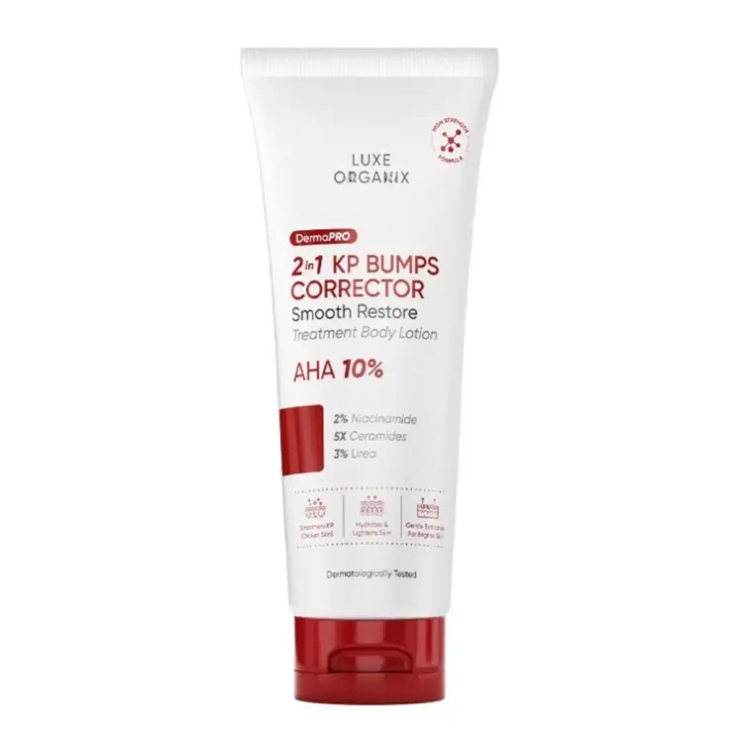 Luxe Organix DermaPRO 2-in-1 Body Lotion – Smooth Restore Treatment 200mL