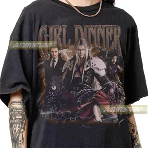 Limited Final Fantasy VII Vintage Retro Tshirt Gift For Fan