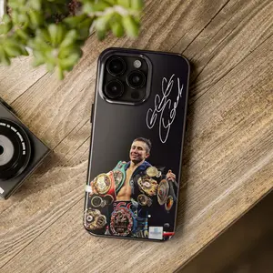 UNDISPUTED Gennady "GGG" Golovkin Undisputed Champion Phone Case, Triple G Boxing Fight Phone Cover, Fight Night Boxing for iPhone17 ProMax /16/15/14/13/12/11 Plus for Samsung phones, suitable for both men and women,  Perfect Gift for Women Men.
