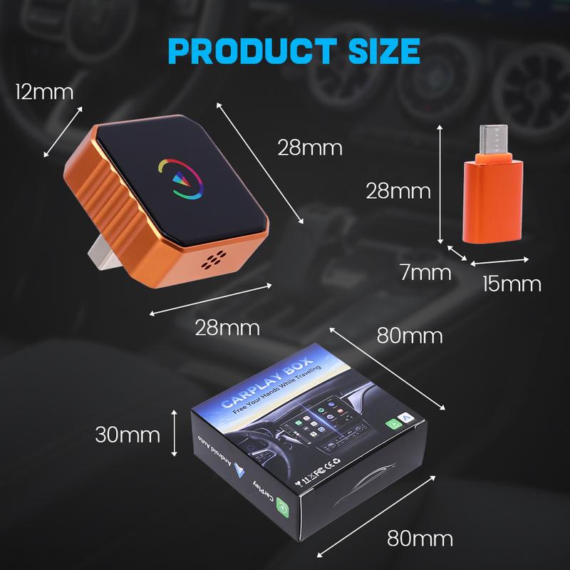 Wireless CarPlay & Android Auto Adapter 2026 – Plug & Play, No Delay, Hands-Free for iPhone & Android Wireless CarPlay & Android Auto Adapter 2026 – Plug & Play, No Delay, Hands-Free for iPhone & Android