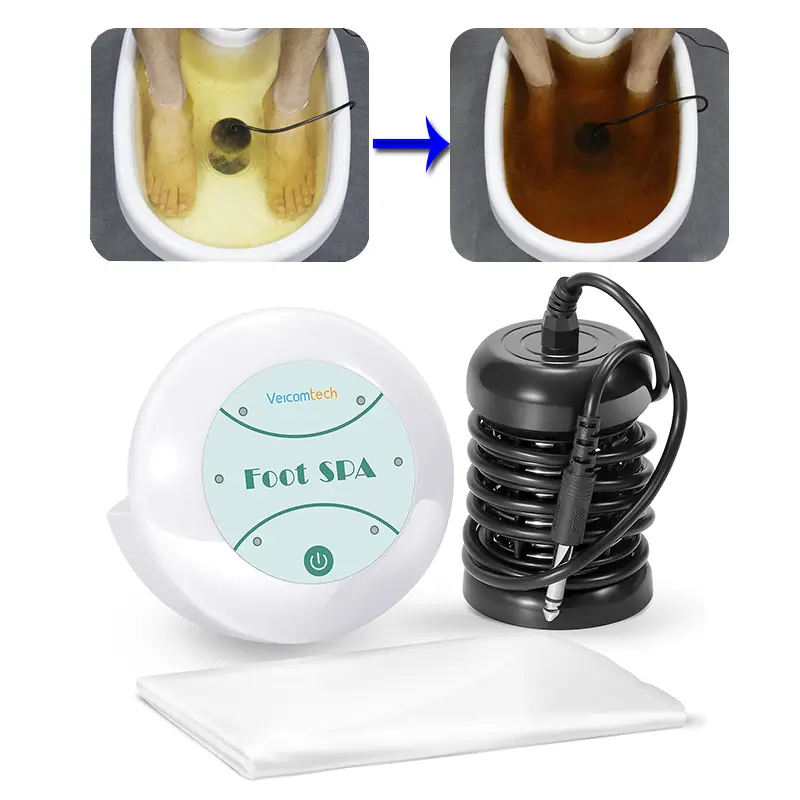 Portable Ionic Detox Foot Bath Spa Machine Ion Cleanse Without Basin Tub Portable Ionic Detox Foot Bath Spa Machine Ion Cleanse Without Basin Tub