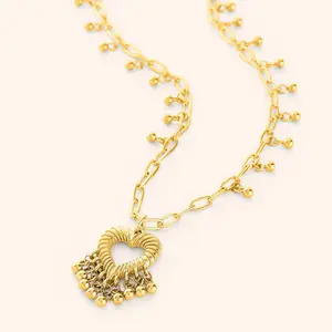 Dotted Heartthrob Necklace