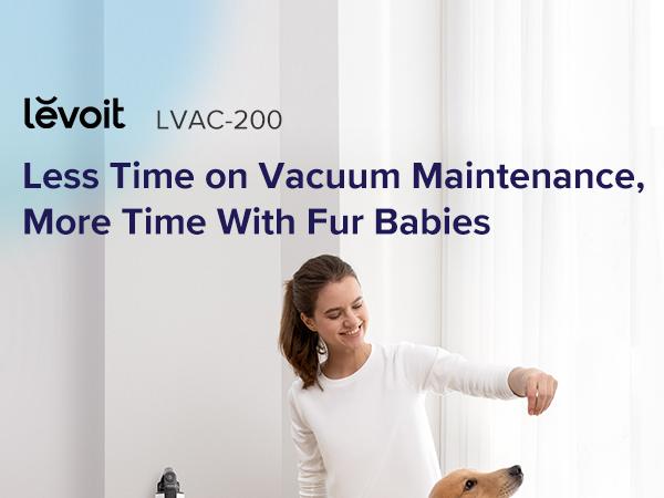 [Live] LEVOIT LVAC-200 Cordless Vacuum Cleaner, Stick with Powerful Suction, Up to 50 Minutes, Rechargeable, Carpet, Hard Floor, Pet Hair, Deep Clean