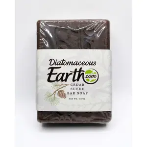 Suede Soap Bar Diatomaceous Earth
