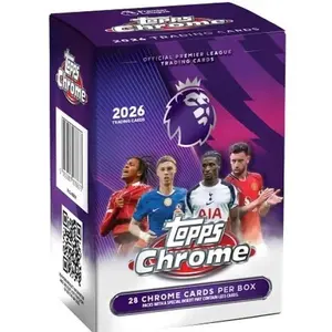 Topps 2026 EPL Chrome Blaster