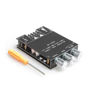 ZK-1002T  Amplifier Board with IPEX1 Base, TPA3116D2 Chip, 100W+100W Output, 2.0 Stereo Audio, 12V-24V DC Input, Ideal for DIY  Speakers