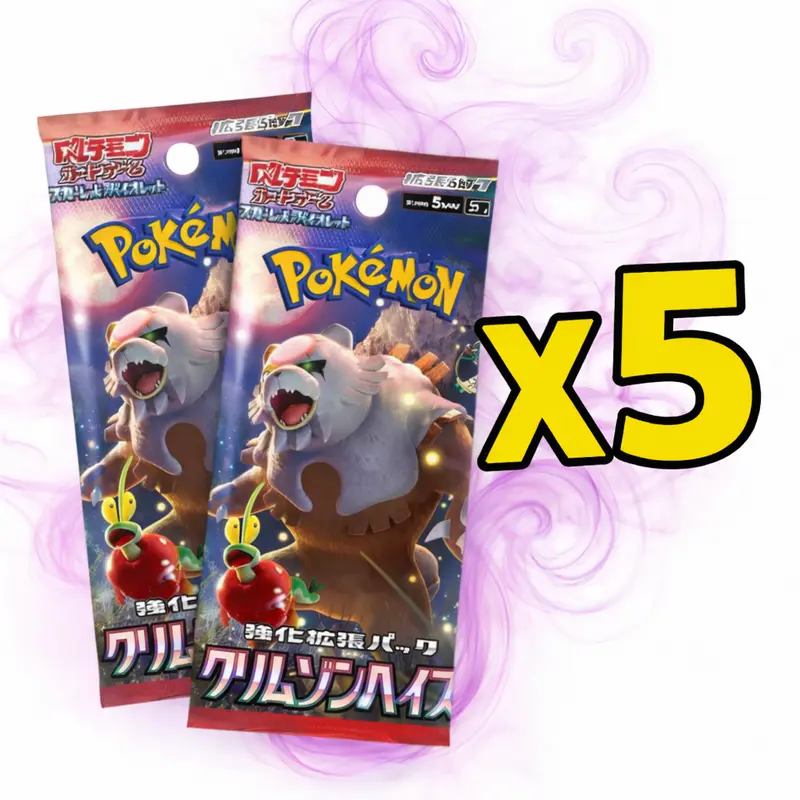 Pokemon Japanese Crimson Haze Booster Box - TikTok Shop