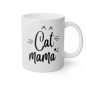 Cat Mama Funny Furparent Coffee Mug MNM