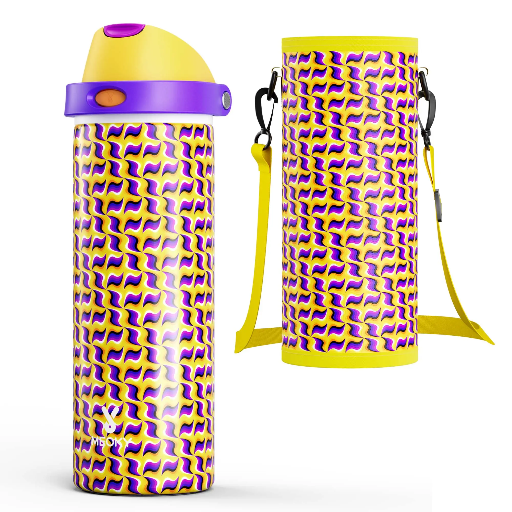 Yellow Plaid(with cup sleeve)