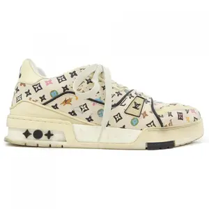 Pre-owned Louis Vuitton Other Small Leather Goods LV Trainer Sneakers