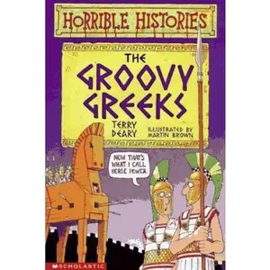 USED-The Groovy Greeks (Horrible Histories) by Terry Deary (Paperback)