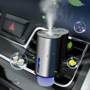 Smart Car Aromatherapy Diffuser - 10ML Essential Oil Included, 3 Adjustable Fragrance Modes, USB-Powered Ultrasonic Car Air Freshener (Christmas Gift, Birthday, Car Accessories)