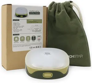 Torchstar Battery Powered Portable LED Camping Light with Detachable Magnetic Strap