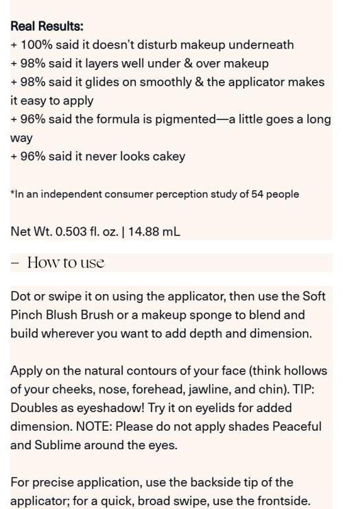 Soft Pinch Liquid Contour