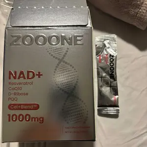 Product Review of ZOOONE 1000mg NAD+ Berry Flavor Drink Mix for Skin Aging Support, Energy, and Focus - 30 Pack - from 🦅**🦅