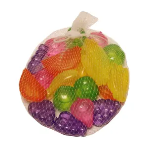 20Pcs Star Sqaure Fruit Shape Reusable Plastic Ice Cubes for Drinks Cooling Tool