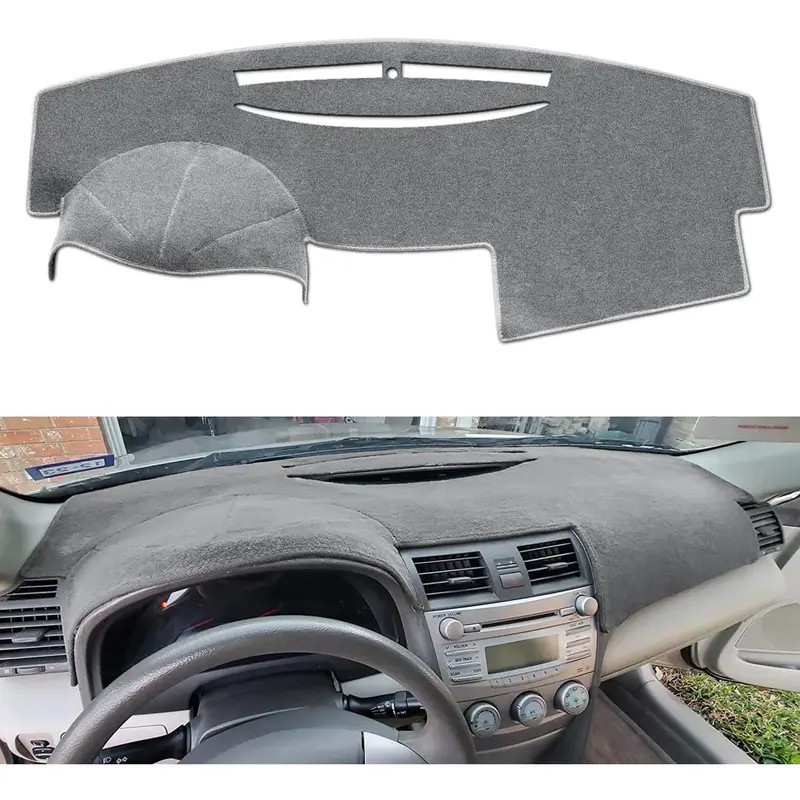 Dash Cover for Toyota Camry Accessories 2007 2008 2009 2010 2011 Custom Fit Dashboard Cover Mat Pad (Dark Gray)