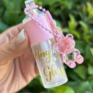 Pink Teddy Bear Lipgloss