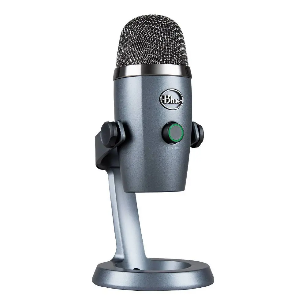 Blue Yeti Nano Premium USB Microphone - Shadow Gray: Cardioids & Omnidirectional Condenser
