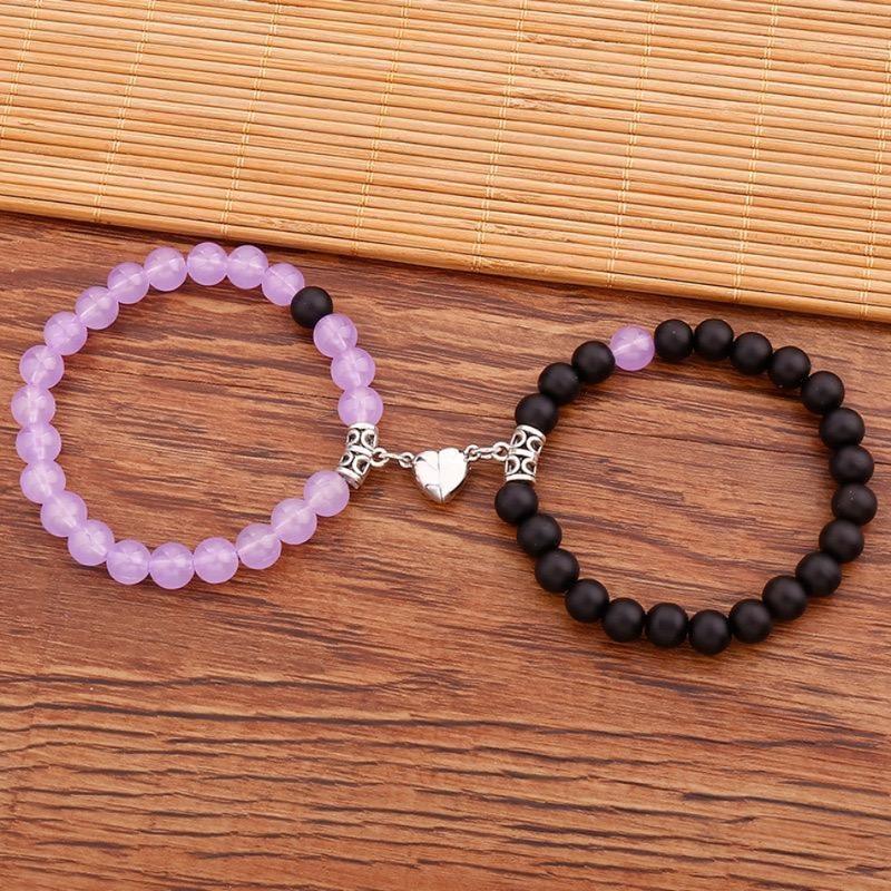2026 Upgrade Version Couple Love Magnetic Bracelet – Personalized Simple Style Fashionable Valentine’s Gift, TikTokShopBlackFriday Thanksgiving Deal