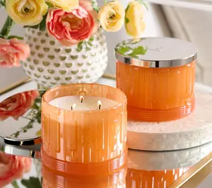 Elton John_by Slatkin + Co. S/2 14oz Mandarine Cypress Candles