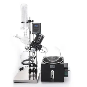 VEVOR 5L Rotary Evaporator RE-501 lab Evaporator Rotary Vacuum Evaporator Digital Controller 0-90rpm Rotary Evaporator Set