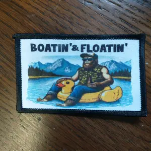 bigfoot boatin patch