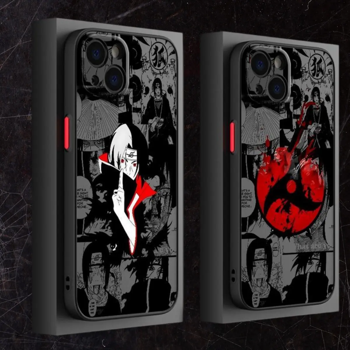 Itachi Colorful Personalized Animal-Themed TPU Phone Case, Matte Shockproof Resistance Protection Cover for iPhone 17 Air, 16, 15, 14, 13, 12, 11 Pro Max Plus (Mobile Phone Accessory)