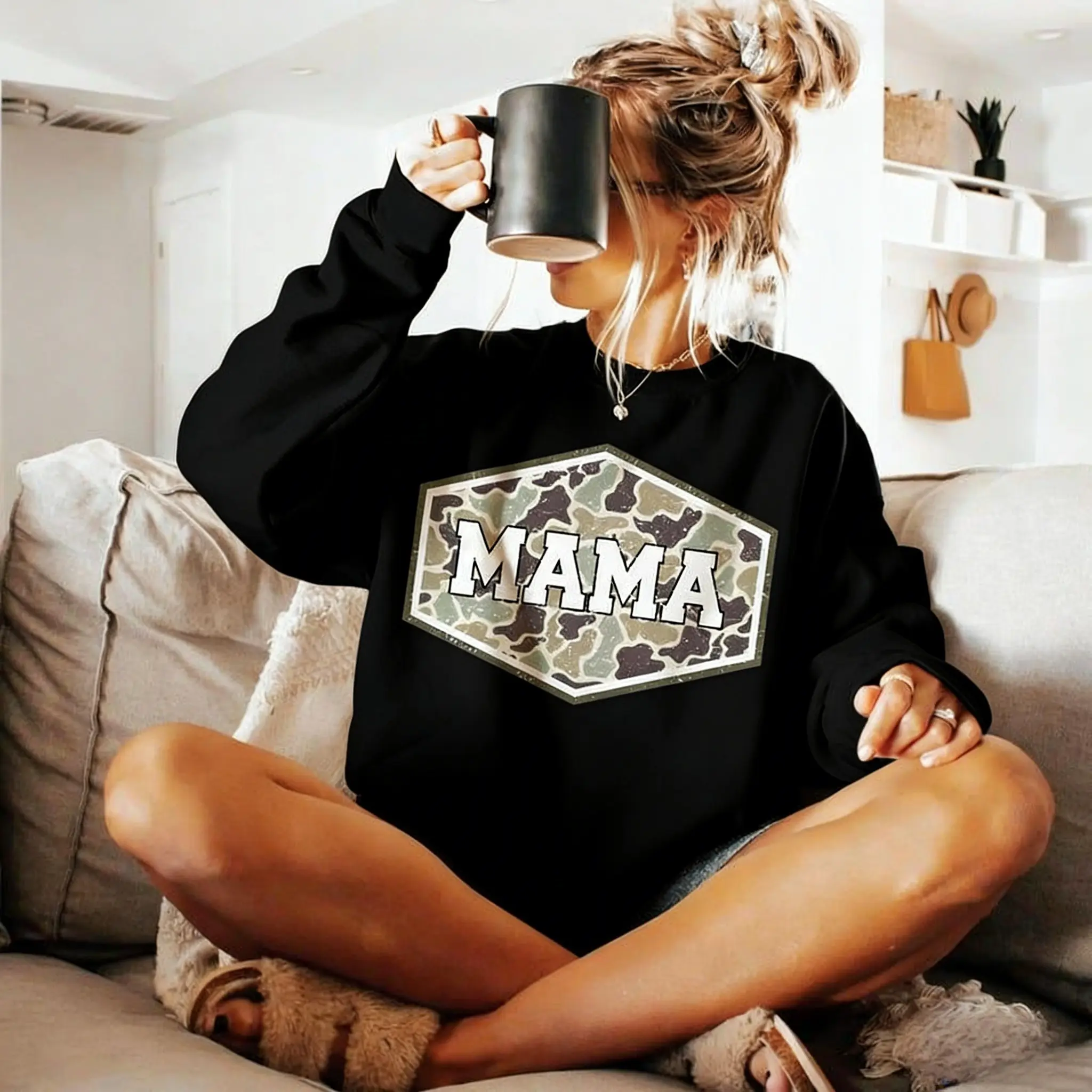 Camo Mama Sweatshirt, Old Camo Mama Shirt, Camouflage Mama, Coma Mama, Mama Duck, New Mom Shirt, Gift For Mom,summerwins