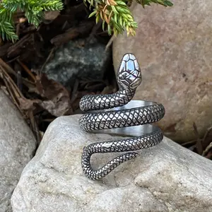Coiled Snake Ring
