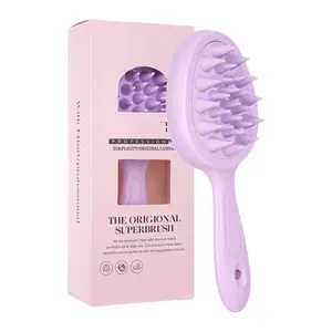 Portable Exfoliating Body Scrubber,2 in 1 Body Shampoo Brush,Soft Loofah