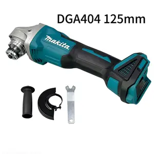 Makita DGA404 125MM Brushless Tool Electric Angle Grinder 18V High Power 125mm/100mm Rechargeable Cutting Polishing Machine