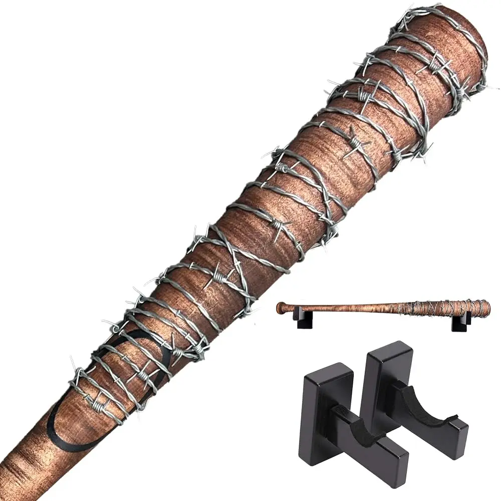 Walking Dead Lucille Negan Hardwood Replica Bat Walking Dead Lucille Negan Hardwood Replica Bat