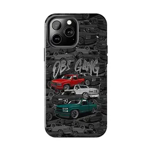 OBS GANG Custom Truck Collage Case for iPhone 17-7 Pro Max Plus & Samsung Galaxy S25-S21 Ultra Plus - Trokiando Aesthetic Phone Cover