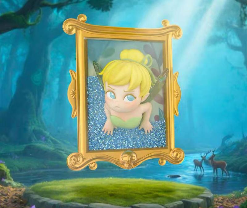 MINISO Disney Peter Pan Lost Treasure Collection Functional Surprise Box Figure Neverland Firefly Design  Cute Ornaments & Practical Christmas Vibe Desk Accessories Night Light Perfect Gift for Peter Pan Fans Ideal for Room Display