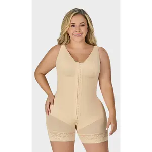 F-0029 - Mid-thigh faja with bra